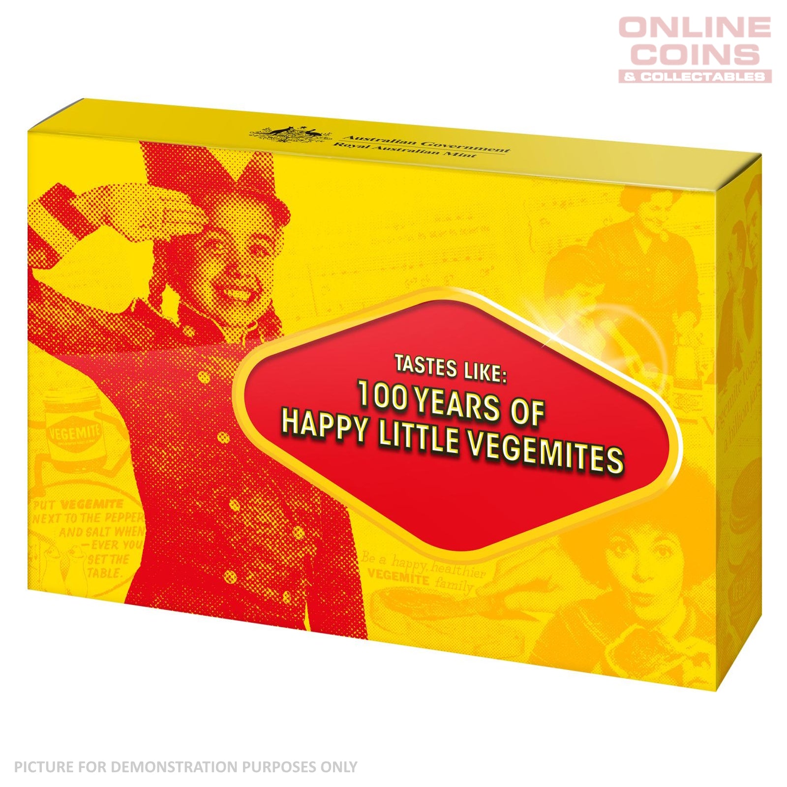 2023 Royal Australian Mint Six Coin PROOF Year Set - Centenary of Vegemite